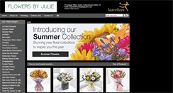 Desktop Screenshot of flowersbyjuliealnwick.co.uk